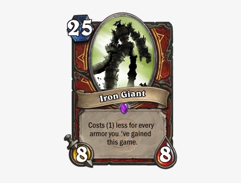 Warrior's Iron Giant - Hallow's End Hearthstone Hero Costumes, transparent png download