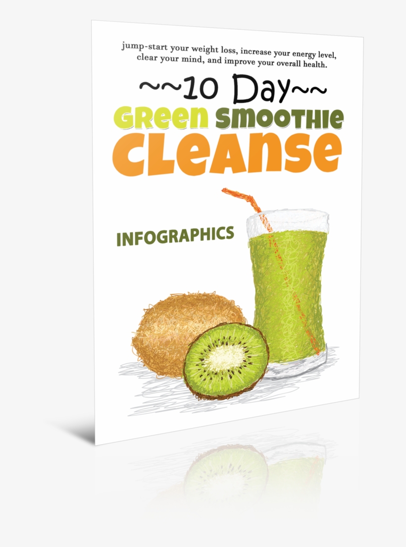 10-day Green Smoothie , Lose Weight, Boost Your Energy, - Smoothie, transparent png download