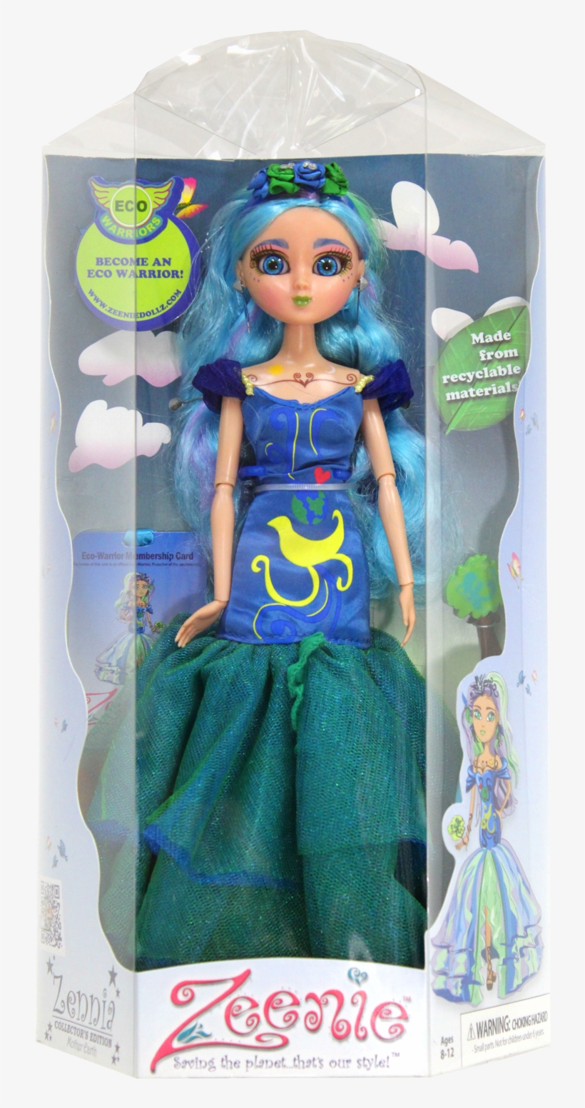 Zennia - Zeenie Dollz Zennia Mother Earth Doll, transparent png download