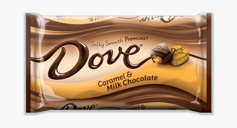Promises® Silky Smooth Caramel Milk Chocolate - Dove Dark Chocolate Silky Smooth Promises Chocolate, transparent png download