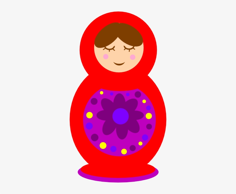 Doll Clipart Transparent - Nesting Doll Clipart Png, transparent png download