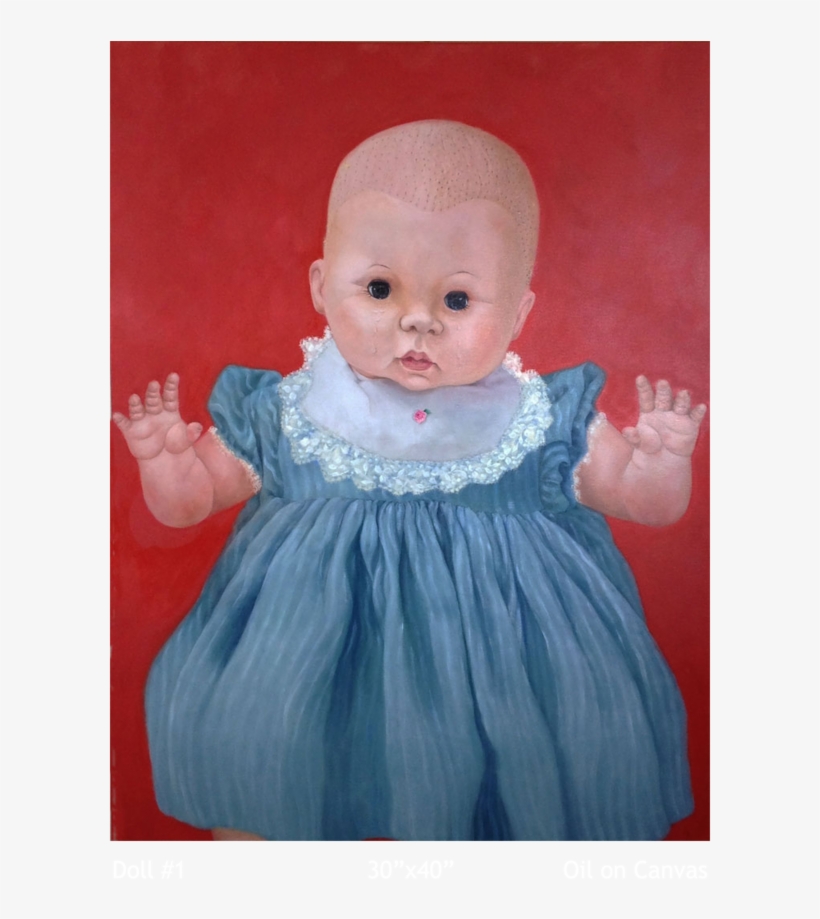 Doll - Oil Painting, transparent png download
