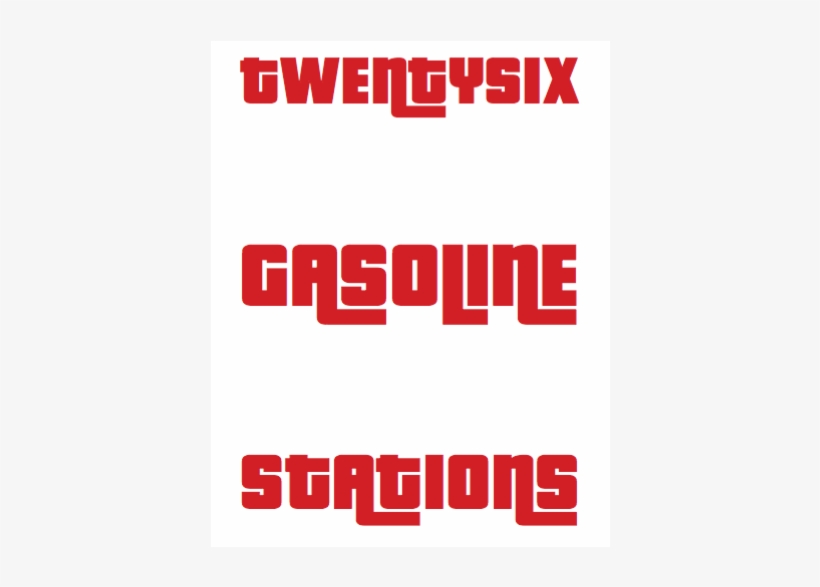 Cover - Twentysix Gasoline Stations, transparent png download