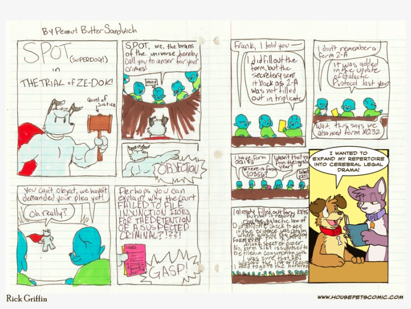 The Pending Litigation Of Spot - Comics, transparent png download