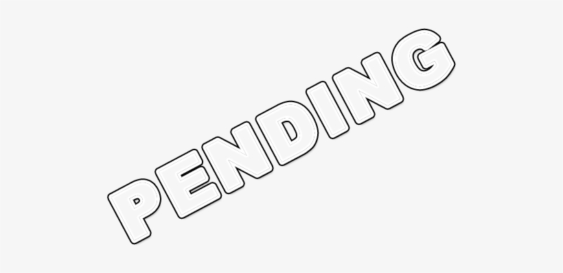 Pending - Calligraphy, transparent png download