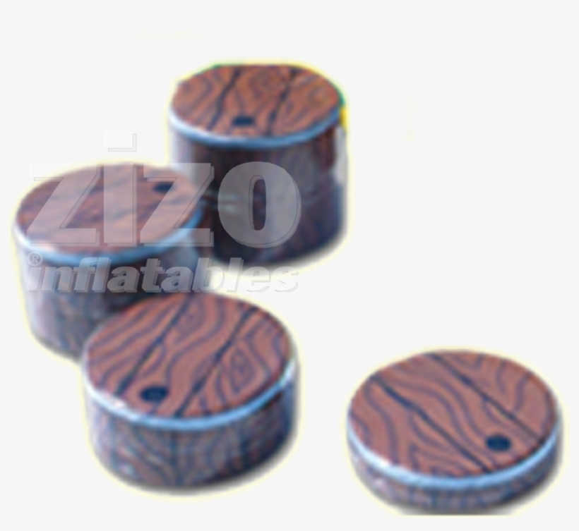 Barrel Stepping Stones - Hardwood, transparent png download