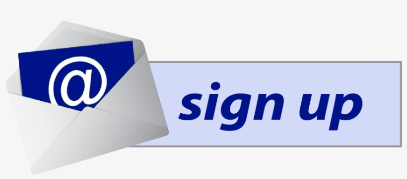Newsletter Sign Up Button - Signup Photo In Transparent Background, transparent png download