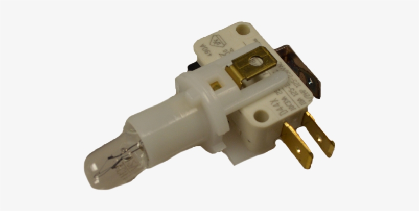 Large Round Vlt Push Button, Plug-in Style W/ White - Light-emitting Diode, transparent png download