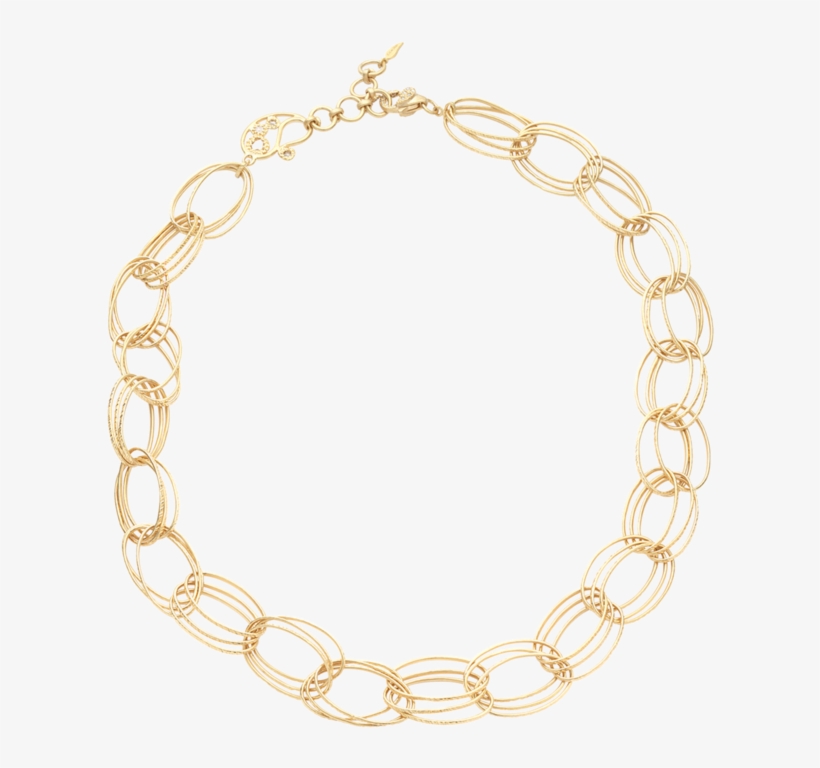 20k Eternity Spring Link Necklace - Necklace, transparent png download