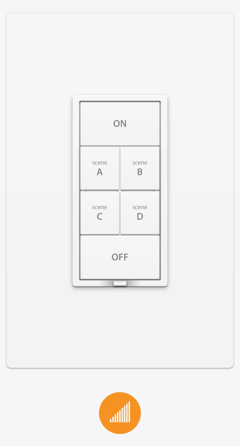 Keypad Types 6 Button Dimmer - Household Supply, transparent png download