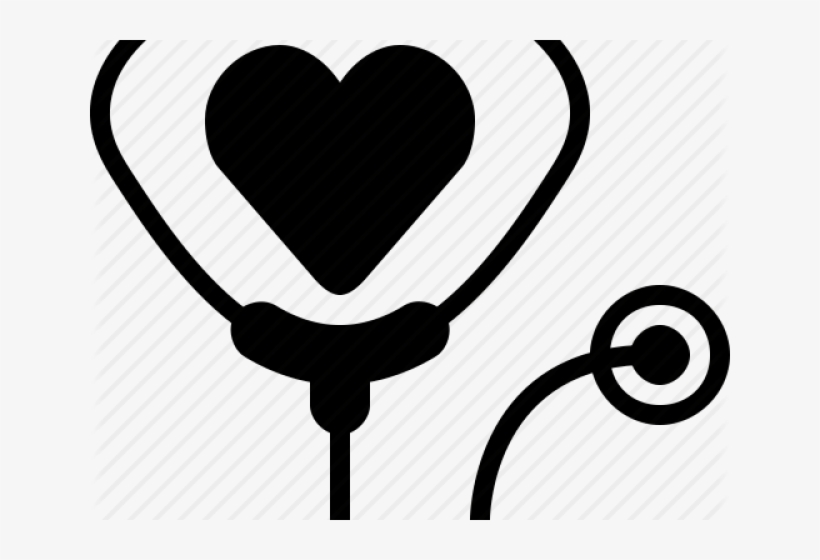 Heart Icons Stethoscope - Stethoscope Heart Icon Transparent, transparent png download