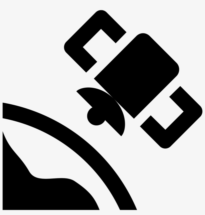 Satellite In Orbit Icon - Satellite Png Vector, transparent png download