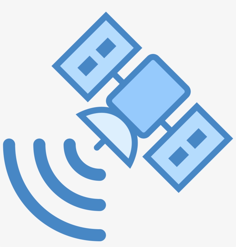 This Image Is Depicting A Satellite That Is Facing - Satellite With Signal Icon, transparent png download
