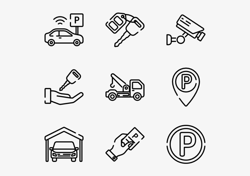 Parking - Pet Shop Icons, transparent png download