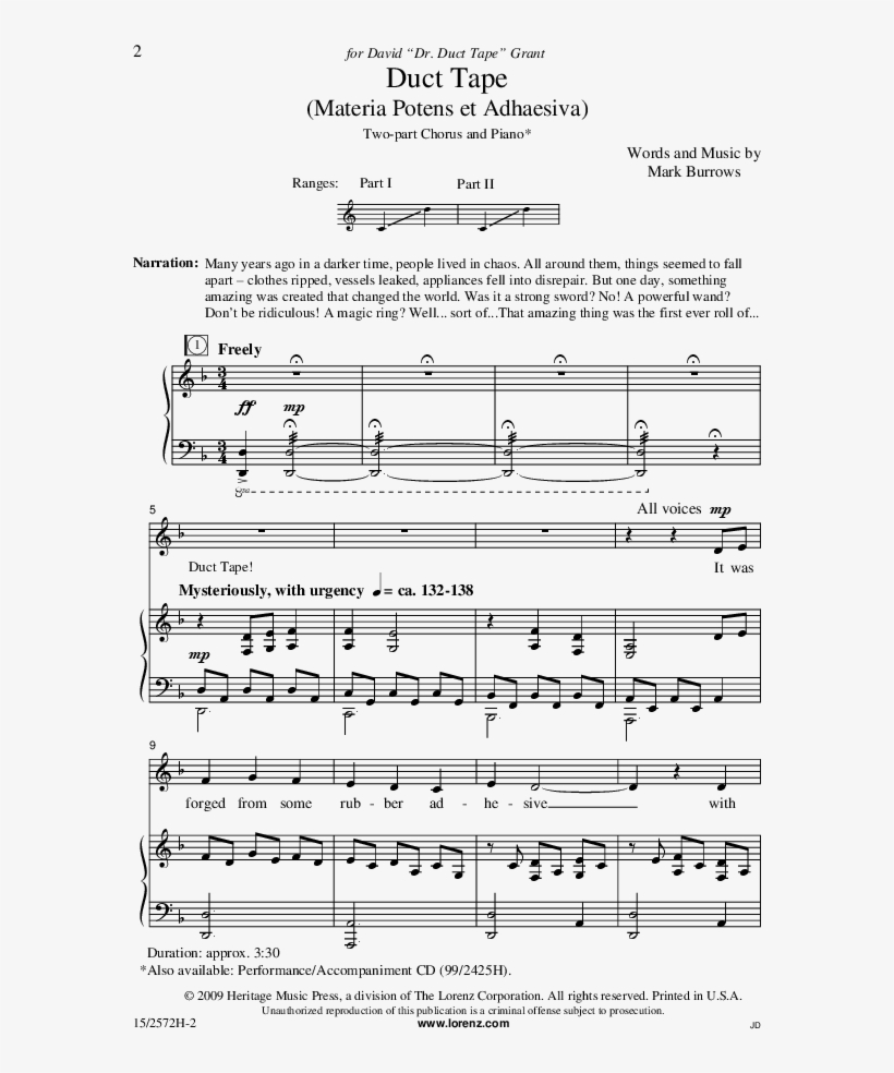 Duct Tape Thumbnail Duct Tape Thumbnail - Bryce Canyon Overture Trumpet, transparent png download