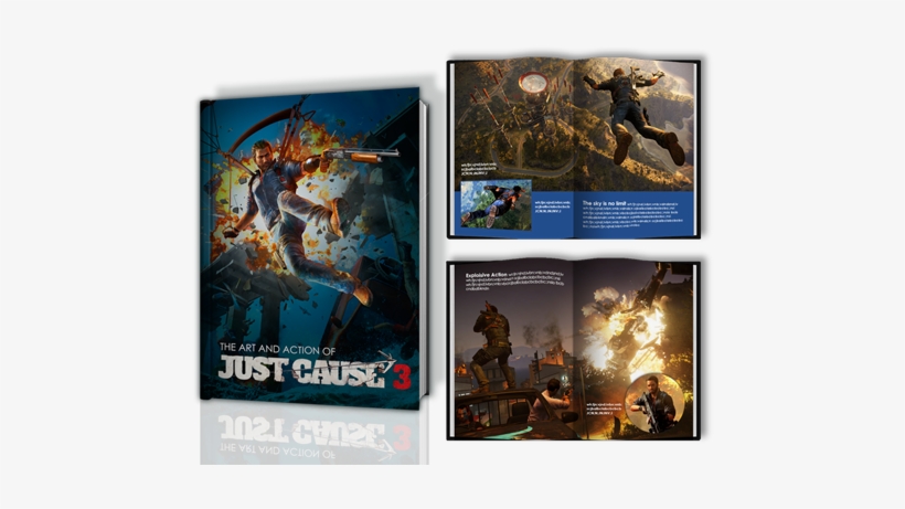 Just Cause 3 Collector's Edition Content Choices Include - Art Of Just Cause 3, transparent png download