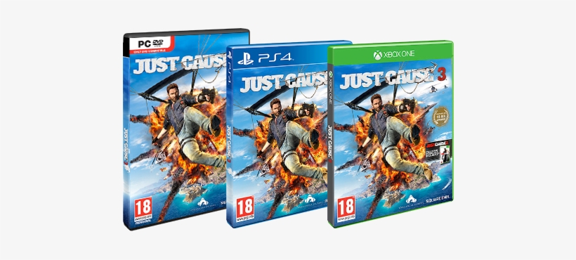 Just Cause - Square Enix Just Cause 3 Ps4, transparent png download
