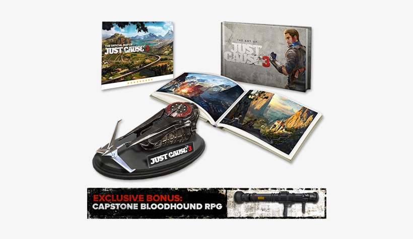 Just Cause 3 Collector's Edition - Just Cause 3 - Collectors Edition, transparent png download