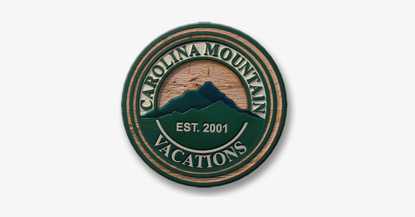 Official Carolina Mountain Vacations Logo - Emblem, transparent png download
