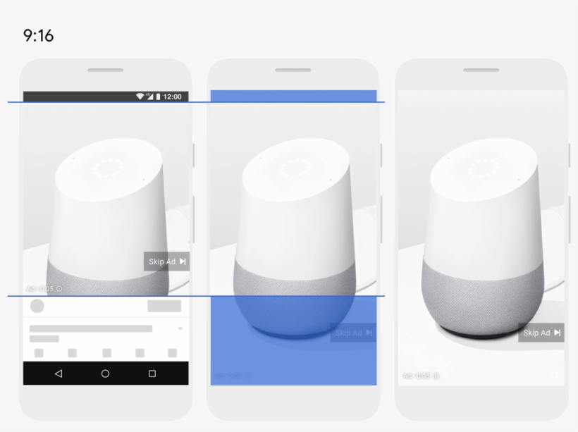 Vertical Video Ads In Various Video Player Modes - Advertising, transparent png download