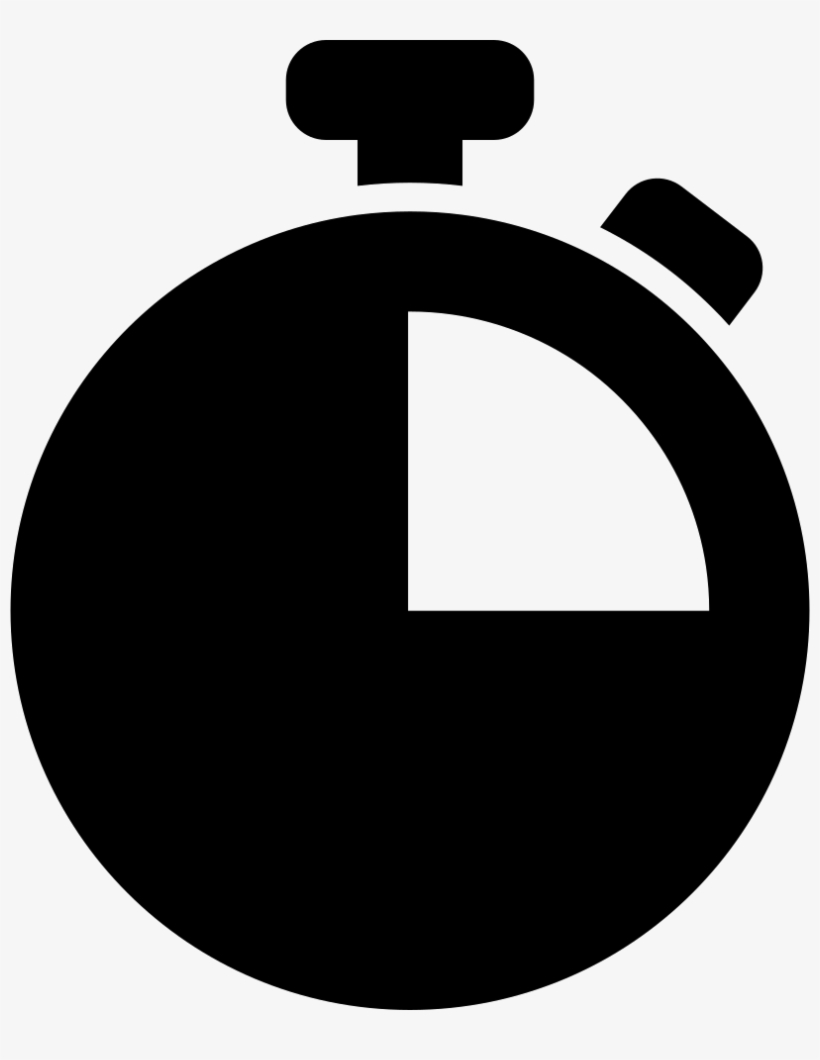 Analog Stopwatch Comments - Stopwatch Vector Image Svg, transparent png download