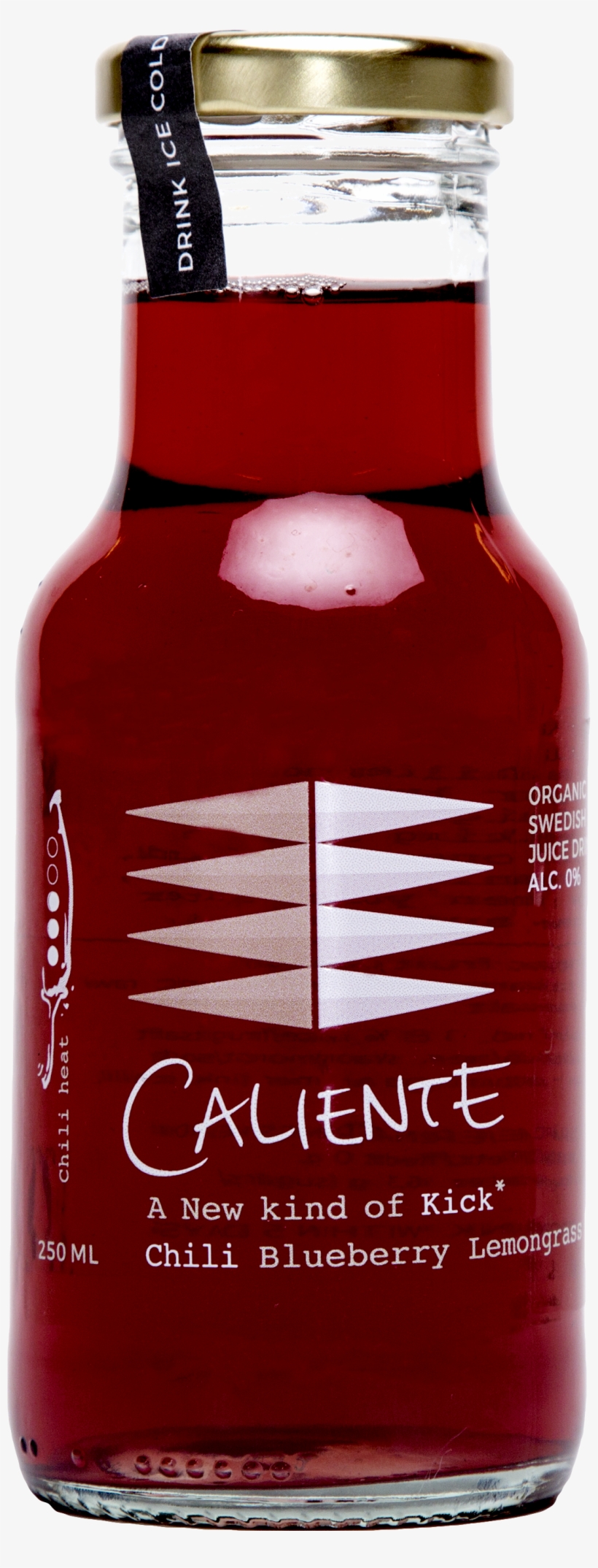 Blueberry Lemongrass Chili Transpa - Glass Bottle, transparent png download