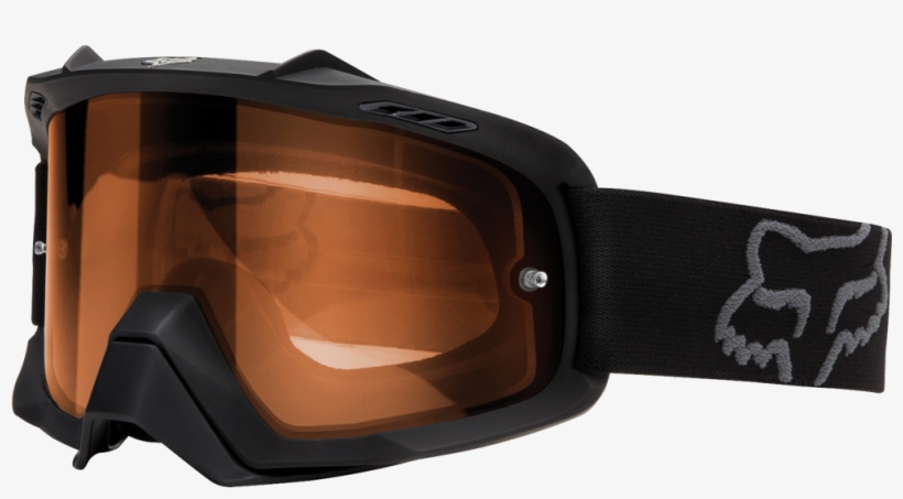 2018 Foxair Space Enduro Goggles Classic Black With - Fox Airspace Sand Goggles, transparent png download