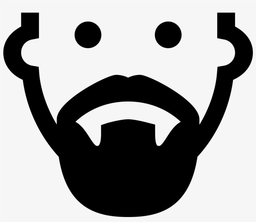 Van Dyke Icon - Zwijgen Pictogram, transparent png download