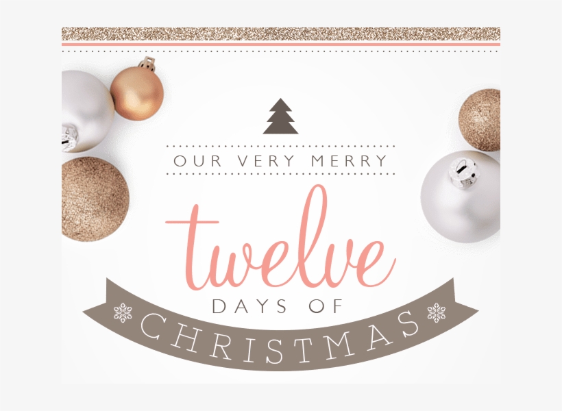 Our Very Merry Twelve Days Of Christmas - Needle And Thread, transparent png download