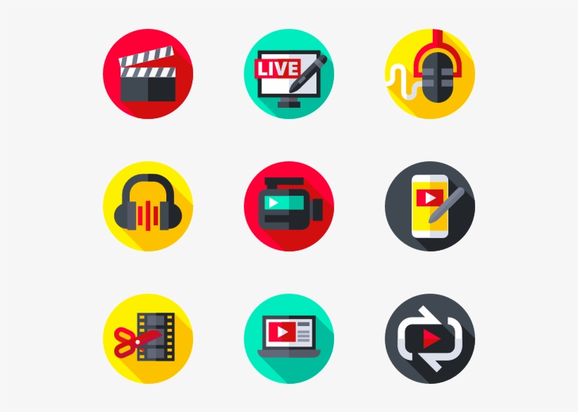 Audio And Video Edition - Icon, transparent png download