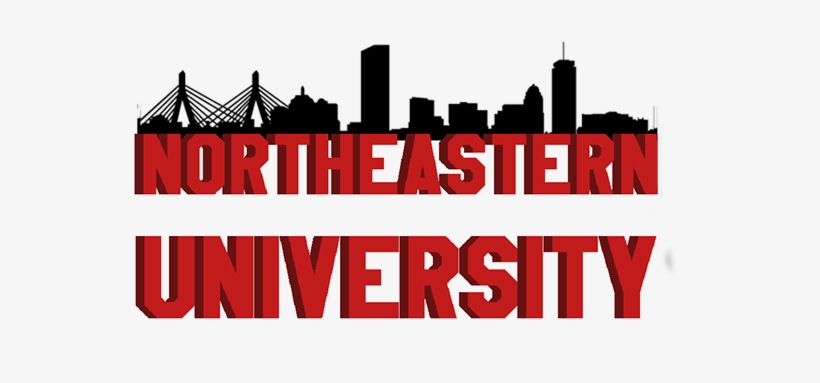 Northeastern University - Northeastern Geofilter, transparent png download