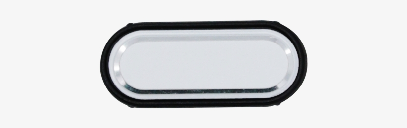 Samsung Galaxy J5 White Home Button - Automotive Mirror, transparent png download