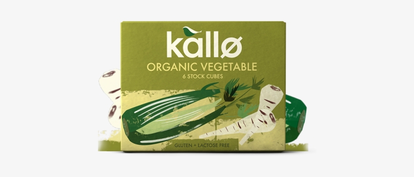 Kallo - Kallo Organic Vegetable Stock Cubes, transparent png download