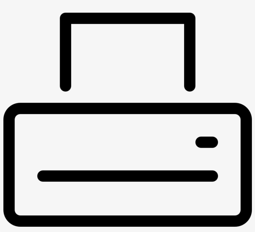 Printer Office Equipment Printer - Office Equipment Icon Png, transparent png download