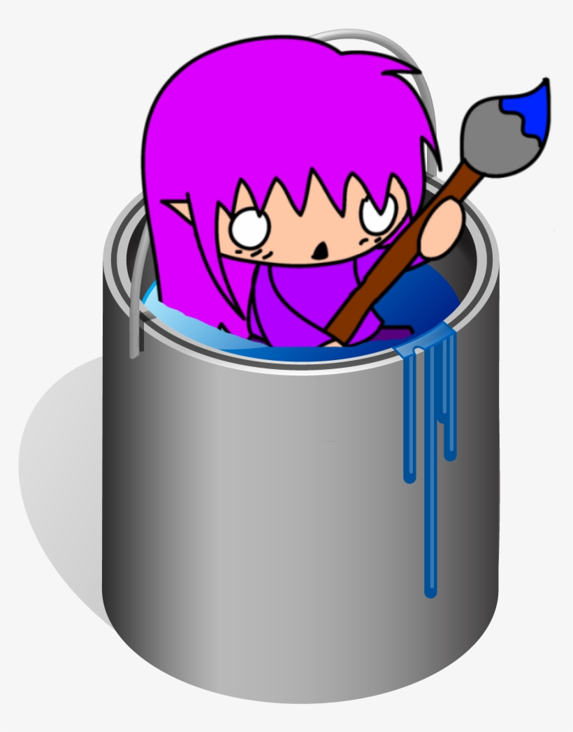 Paint Bucket Icon - Paint Can No Background, transparent png download