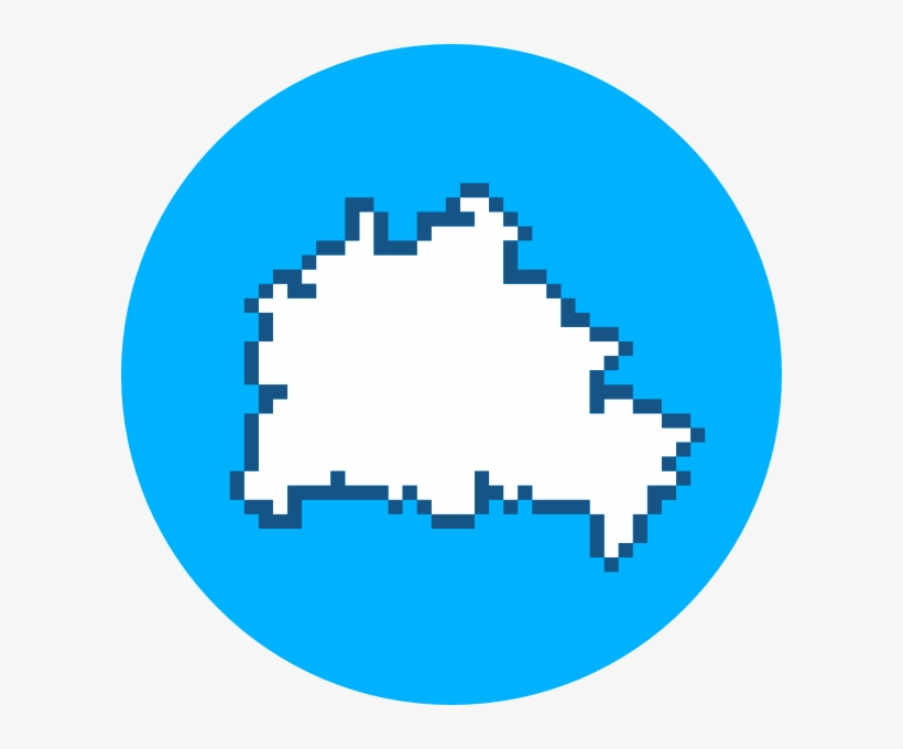 How To Set Use Berlin Pixel Map Svg Vector - Map Pixel, transparent png download