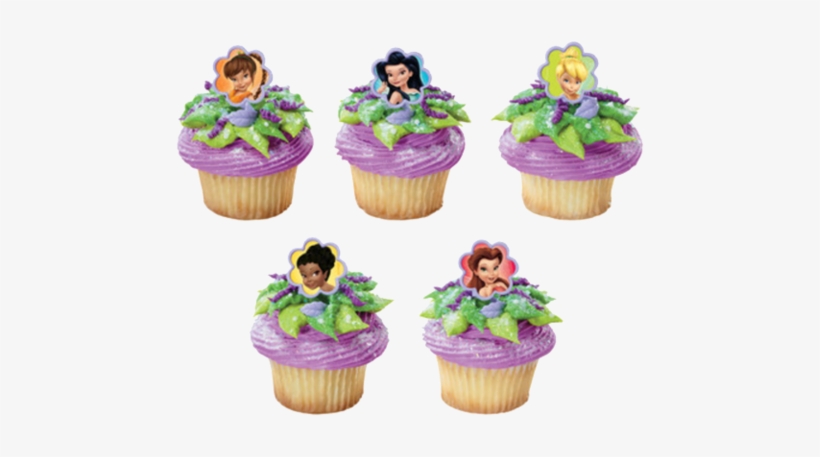 Tinkerbell Cupcake Rings - Cupcake Tinkerbell, transparent png download