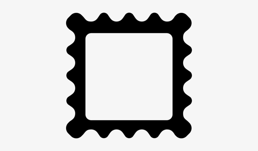 Blank Stamp Vector - Postage Stamp, transparent png download