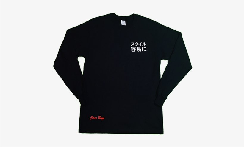 "ciroc Boys" Black Longsleeve - Dickies, transparent png download