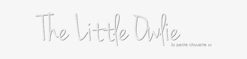 The Little Owlie - Calligraphy, transparent png download