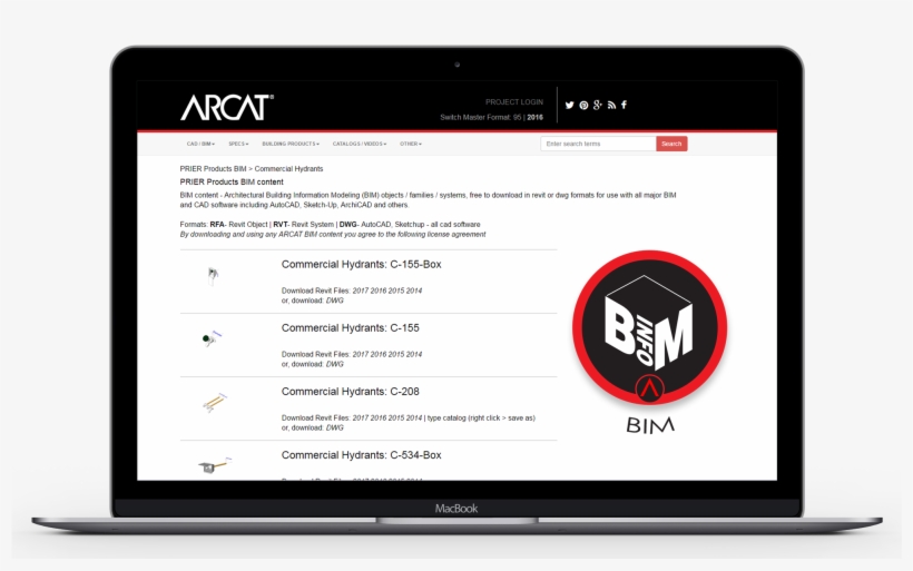 Prier Has Partnered With Arcat To Provide Engineers - Bim, transparent png download