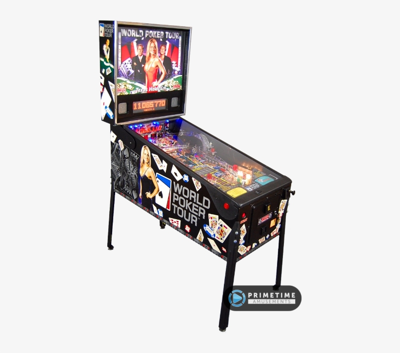 World Poker Tour By Stern Pinball - Flipper World Poker Tour, transparent png download