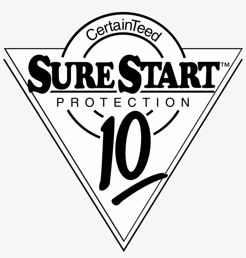 Certainteed 3 Logo Png Transparent - Certainteed Sure Start Plus, transparent png download