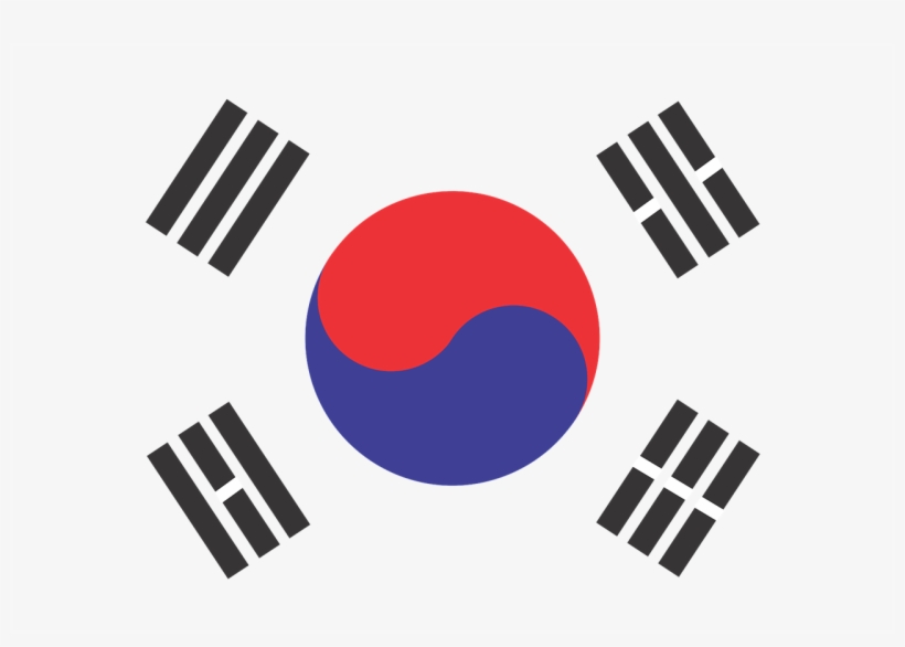 View Larger Image - Korea National Flag, transparent png download