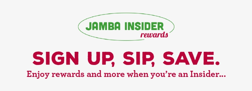 Jamba Insider Rewards - Jamba Insider, transparent png download