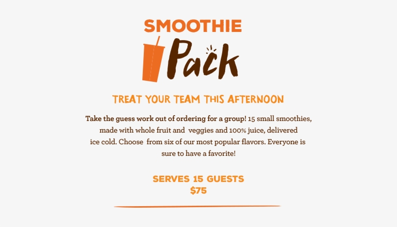 Bring The Jamba - Smoothie, transparent png download