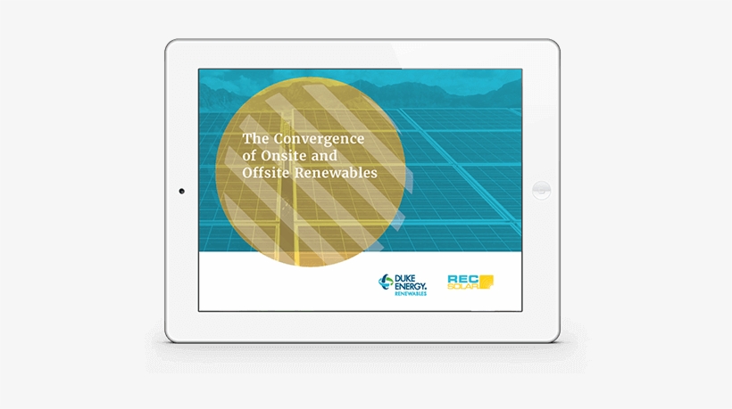 Onsite Offsite Renewables Enterprise Commercial Solar - Duke Energy, transparent png download