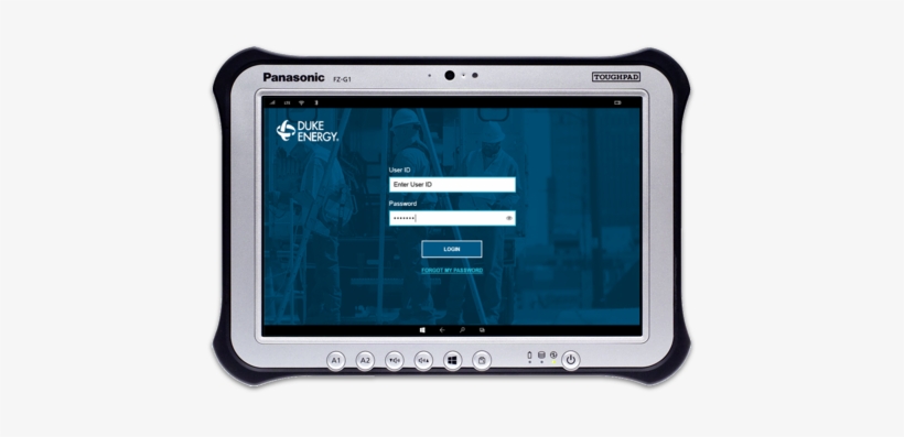 Designed The Experience Of Vegetation Management, Supply - Panasonic G1 Tablet, transparent png download