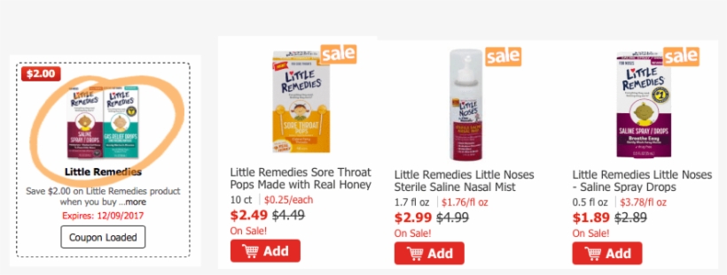 Shoprite Through 11/4 - Little Remedies For Sore Throat Pops, Made Of Honey, transparent png download