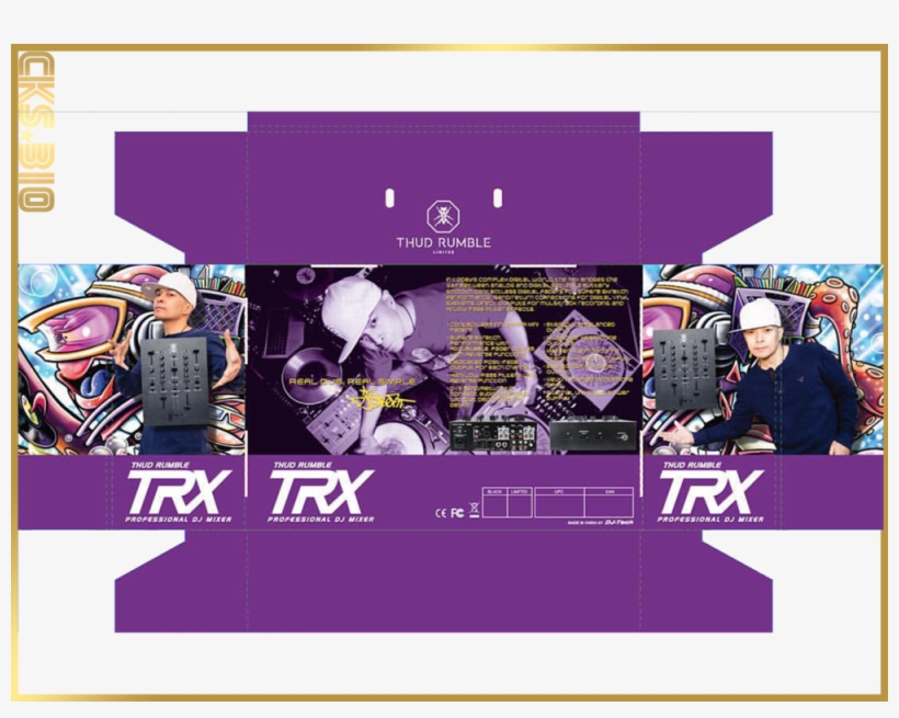 Trx Logo For Brochure/box - Dj Qbert, transparent png download